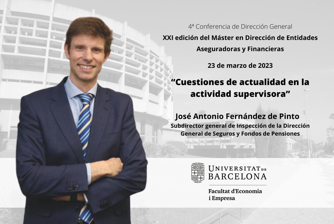 Conferencia de José Antonio Fernández de Pinto, subdirector general de